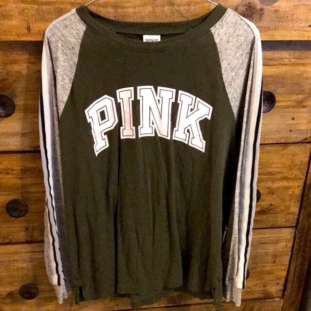 Pink long sleeve tee